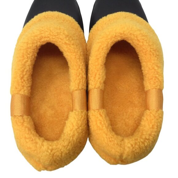 Hunter Play Clogs Welly Waterproof Insulated Black Nomad Orange Sz 8 Rain Boots - Picture 8 of 11